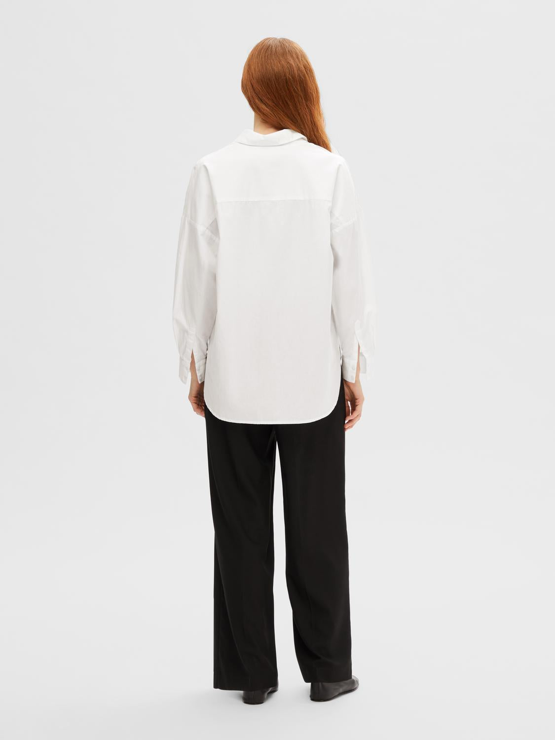SELECTED FEMME - DINA-SANNI SKJORTE - Bright White